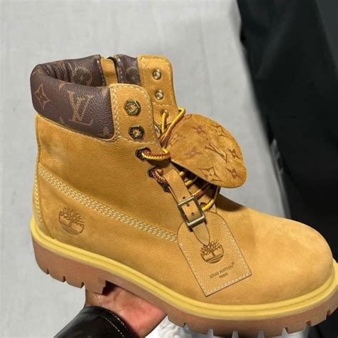 timberland lv boots|custom louis vuitton timberland boots.